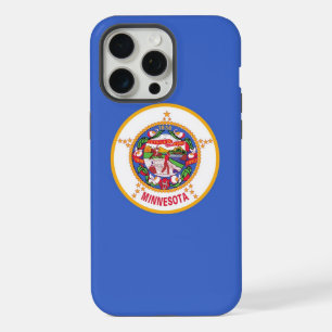 Apple iPhone 15 Pro Max Fall, Minnesota Flag Hülle