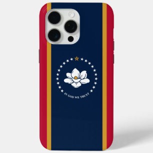 Apple iPhone 15 Pro Max Fall, Mississippi-Flagge Case-Mate iPhone Hülle
