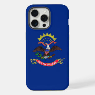 Apple iPhone 15 Pro Max Fall, North Dakota Flag Hülle