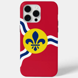 Apple iPhone 15 Pro Max Fall, St. Louis Flag Case-Mate iPhone Hülle