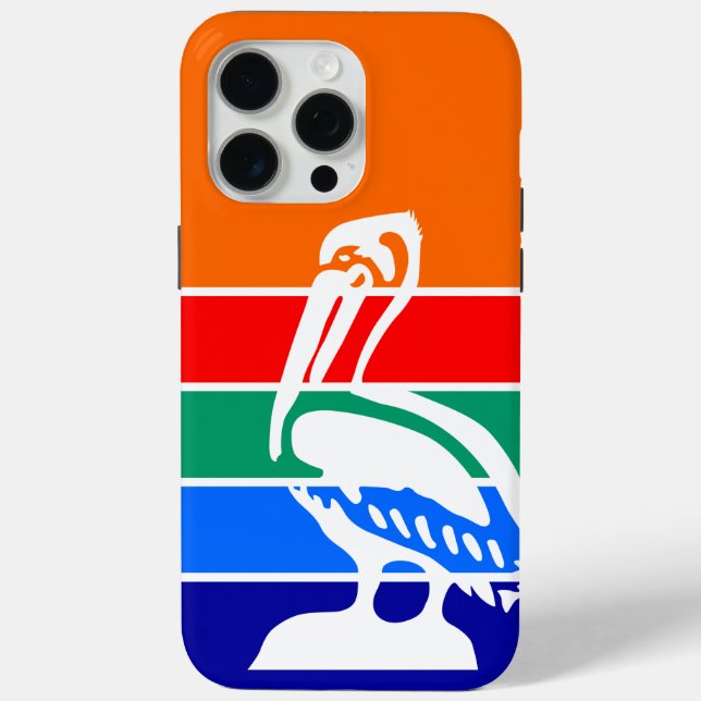 Apple iPhone 15 Pro Max Fall, St. Petersburg Flagg Case-Mate iPhone Hülle (Rückseite)