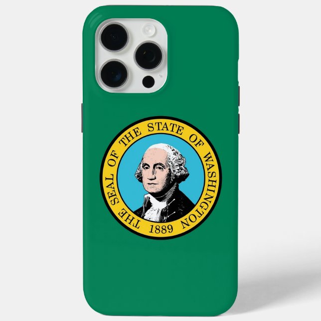 Apple iPhone 15 Pro Max, Flagge des Bundesstaates  Case-Mate iPhone Hülle (Rückseite)