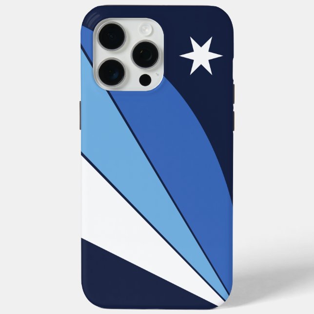 Apple iPhone 15 Pro Max Hülle, Columbia-Flagge Case-Mate iPhone Hülle (Rückseite)