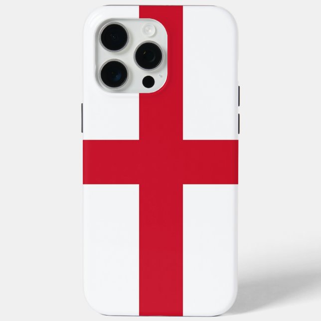 Apple iPhone 15 Pro Max Hülle, England-Flagge Case-Mate iPhone Hülle (Rückseite)