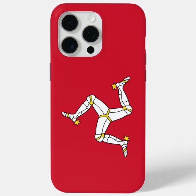 Apple iPhone 15 Pro Max Hülle, Flagge der Isle of  Case-Mate iPhone Hülle (Rückseite)