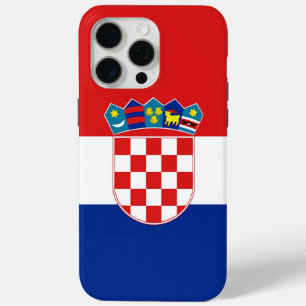 Apple iPhone 15 Pro Max Hülle, kroatische Flagge Case-Mate iPhone Hülle