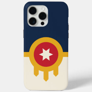 Apple iPhone 15 Pro Max Hülle, Tulsa-Flagge Case-Mate iPhone Hülle