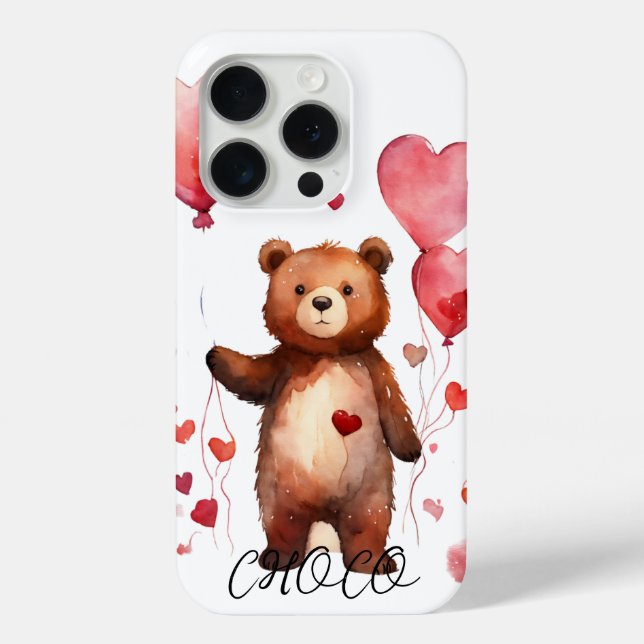 "Apple iPhone 15 Pro Max (neuestes Modell) - 256 G Case-Mate iPhone Hülle (Rückseite)