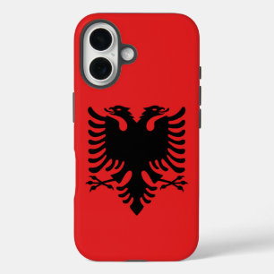 Apple iPhone 16 Case-Mate mit Albanienflagge Hülle