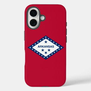 Apple iPhone 16 Case-Mate mit Arkansas-Flagge Hülle