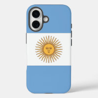 Apple iPhone 16 Case-Mate mit der Flagge Argentini