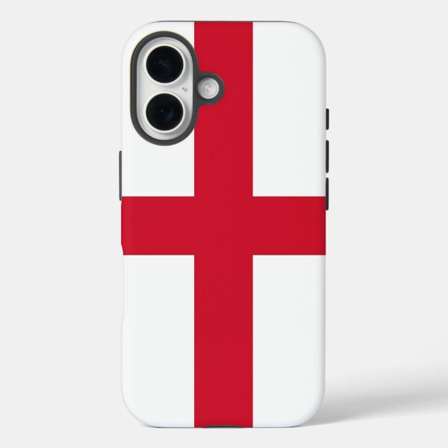 Apple iPhone 16 Case-Mate mit englischer Flagge Hülle (Rückseite)