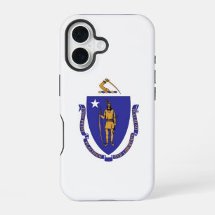 Apple iPhone 16 Case-Mate mit Massachusetts Flag Hülle