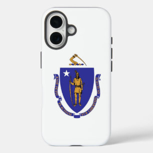 Apple iPhone 16 Case-Mate mit Massachusetts Flag Hülle
