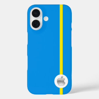 Apple iPhone 16 Cover blau