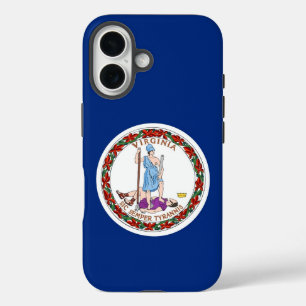 Apple iPhone 16 Hülle, Flagge des Bundesstaates Vi Hülle