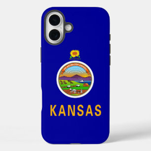 Apple iPhone 16 Plus Case-Mate Kansas Flag Hülle