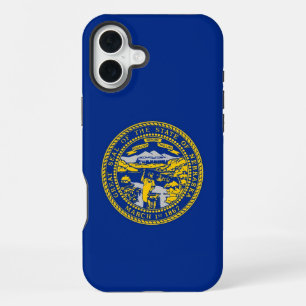 Apple iPhone 16 Plus Case-Mate-Nebraska-Flag Hülle