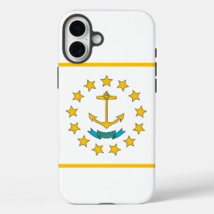 Apple iPhone 16 Plus Case-Mate Rhode Island Flagge Hülle