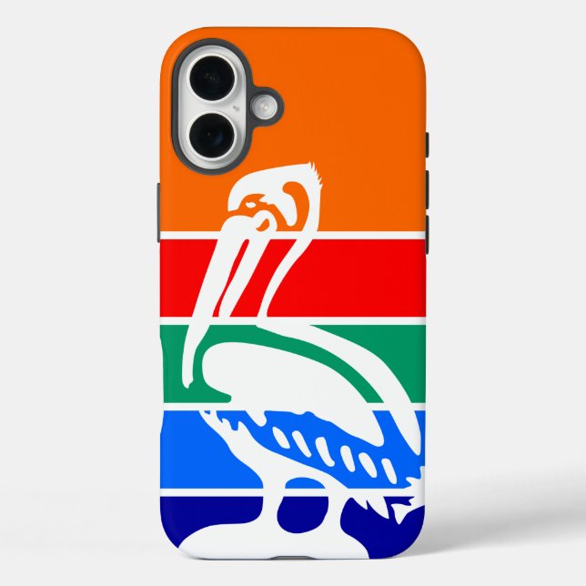 Apple iPhone 16 Plus Case-Mate St. Petersburg Flag Hülle (Rückseite)