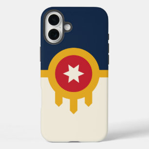 Apple iPhone 16 Plus Case-Mate Tulsa City Flagge Hülle
