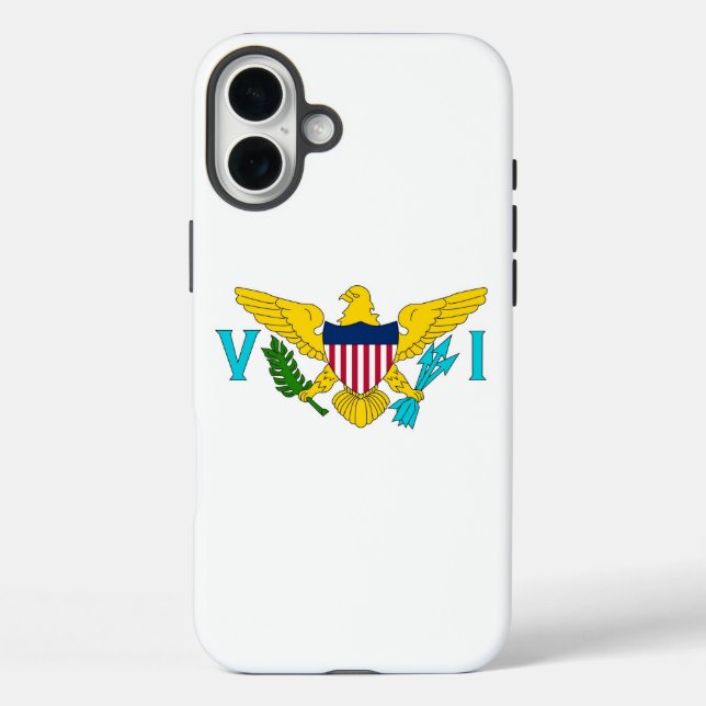 Apple iPhone 16 Plus Hülle, Flagge der Amerikanisc Case-Mate iPhone Hülle (Rückseite)