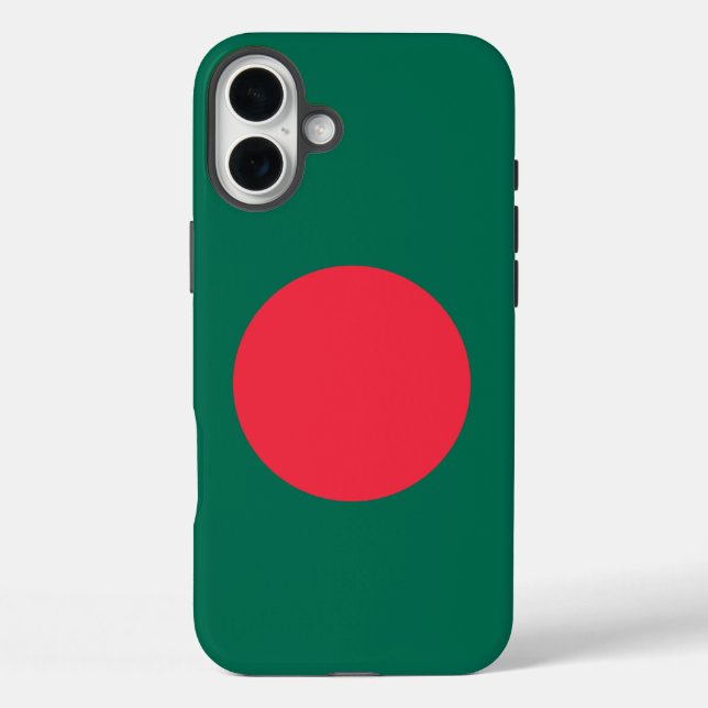 Apple iPhone 16 Plus Mate, Bangladesch-Flagge Case-Mate iPhone Hülle (Rückseite)