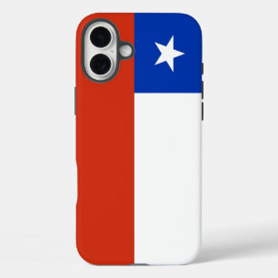 Apple iPhone 16 Plus Mate, Chile-Flagge Hülle