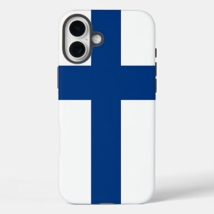 Apple iPhone 16 Plus Mate, Finnland Flagge Hülle