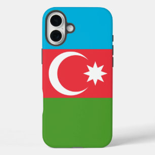 Apple iPhone 16 Plus Mate, Flagge Aserbaidschan Hülle