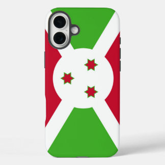 Apple iPhone 16 Plus Mate, Flagge von Burundi Hülle