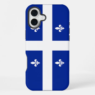 Apple iPhone 16 Plus Mate, Flagge von Quebec Hülle