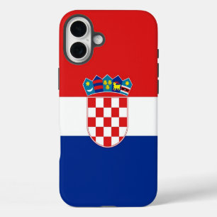 Apple iPhone 16 Plus Mate, kroatische Flagge Hülle