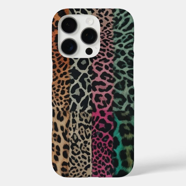 Apple iPhone 16 Pro Back Cover - Lebhaftes Tier (Rückseite)