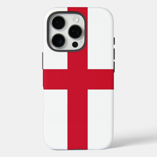 Apple iPhone 16 Pro Case-Mate, England-Flagge Case-Mate iPhone Hülle (Rückseite)