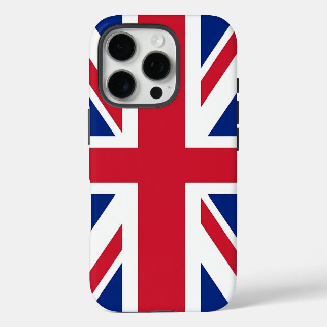 Apple iPhone 16 Pro Case-Mate, Flagge des Vereinig Case-Mate iPhone Hülle (Rückseite)