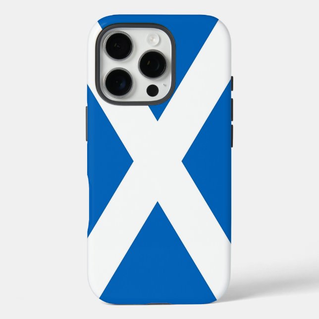 Apple iPhone 16 Pro Case-Mate, Flagge Schottlands Case-Mate iPhone Hülle (Rückseite)