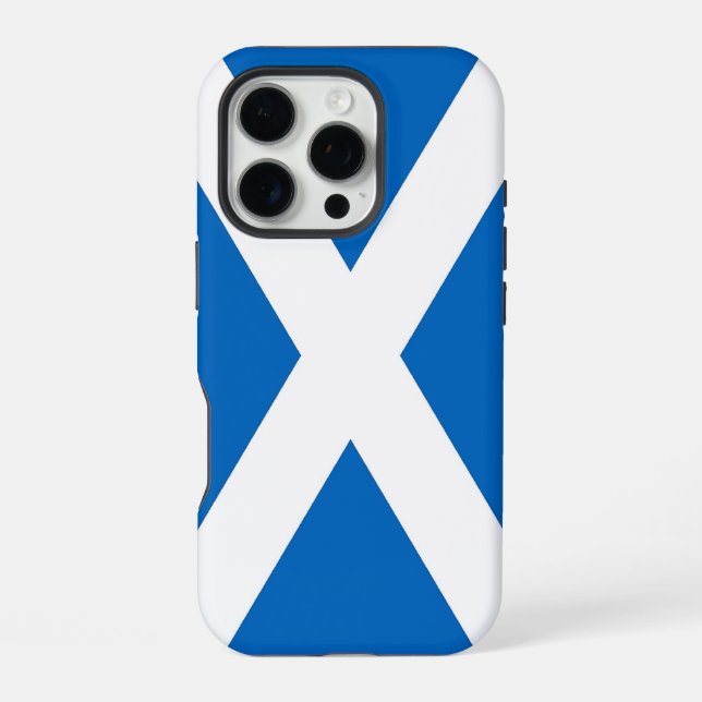 Apple iPhone 16 Pro Case-Mate, Flagge Schottlands Hülle (Rückseite)