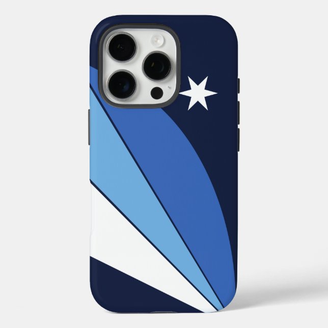 Apple iPhone 16 Pro Case-Mate, Flagge von Columbia Case-Mate iPhone Hülle (Rückseite)