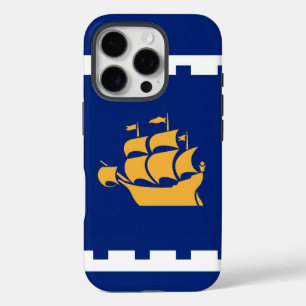 Apple iPhone 16 Pro Case-Mate, Flagge von Québec Hülle