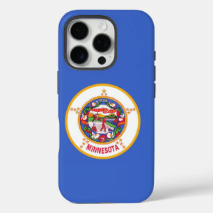 Apple iPhone 16 Pro Case-Mate, Minnesota-Flag Hülle