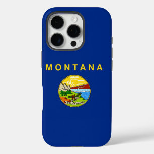 Apple iPhone 16 Pro Case-Mate, Montana-Flagge Hülle