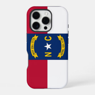 Apple iPhone 16 Pro Case-Mate, North Carolina Flag Hülle