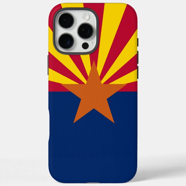 Apple iPhone 16 Pro Max Fall, Arizona-Flag Case-Mate iPhone Hülle (Rückseite)