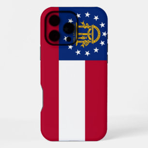 Apple iPhone 16 Pro Max Fall, Georgia Flag Hülle