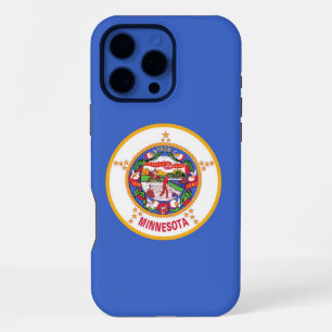 Apple iPhone 16 Pro Max Fall, Minnesota Flag Hülle