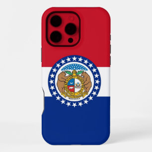 Apple iPhone 16 Pro Max Fall, Missouri Flag Hülle