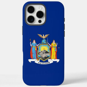 Apple iPhone 16 Pro Max Fall, New Yorker Staatsfla Hülle
