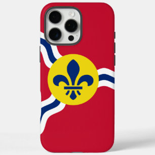 Apple iPhone 16 Pro Max Fall, St. Louis Flag Hülle