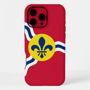 Apple iPhone 16 Pro Max Fall, St. Louis Flag Hülle